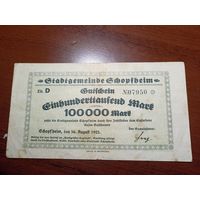 Германия 100 тысяч марок (3)