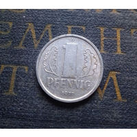 1 пфенниг 1977 (A) Германия ГДР #04