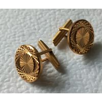 Запонки, позолота. Отличное состояние!