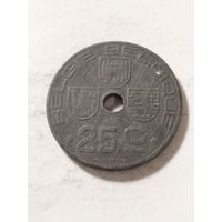 Бельгия 25 сентим 1943