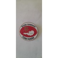 ЗНАК СПОРТИВНЫЙ 1986 ГОД.