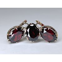 Кольцо и серьги. Комплект. серебро 925 пр. Размер кольца 19 мм. С рубля