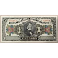 1 колон 1917 года - Коста-Рика - UNC