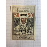 50 пфеннингов (нотгельды) г. Германия.