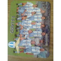 ЛАЦИО ИТАЛИЯ--календарик-2002