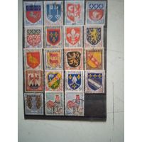 Гербы франции