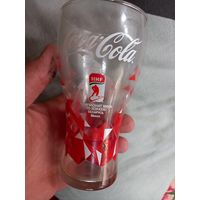 Официальный бокал Coca Cola ЧМ по хоккею Беларусь 2014 г.