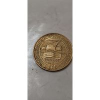 Италия 200 лир 1992