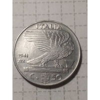 50 чентезимо Италия  1941 год
