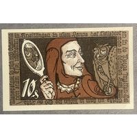 Нотгельд 10 пфеннигов 1921 год. Брауншвейг. Веймарская республика