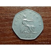 Великобритания 50 пенсов 1997