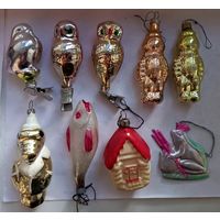 Елочные игрушки СССР