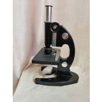 Микроскоп МИС-7 биологический в футляре, з-д Прогресс 1940 г