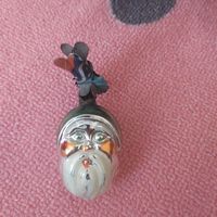 Двуликое лицо ,ёлочная  игрушка