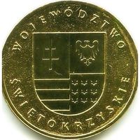 Польша 2 злотых, 2005 Свентокшиское воеводство UNC