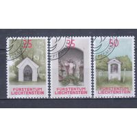 [210] Лихтенштейн 1988. Религия.Христианство.Придорожные киоты. Гашеная серия.