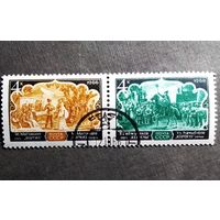 Марки СССР 1966 год Оперное искусство Азербайджана