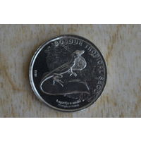 Коста-Рика 50 колонов 2023   Шелковистый анолис