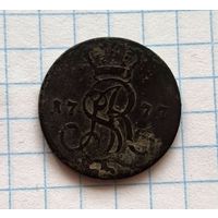 Монета 1 грош 1777 года