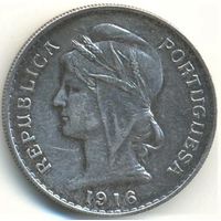 Португалия. 50 сентаво 1916 г.