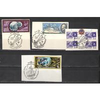 Марки СССР. 1981г. Космос (спецгашения).