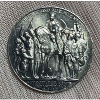 Монета Германия Империя 3 марки 1913 год 100 лет объявлению войны против Франции