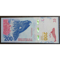 Аргентина ND (2016) 200 песо UNC