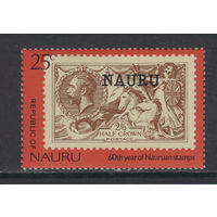 Науру /NAURU 1976** Почта 60 лет выпуска первых марок колонии Король Георг V