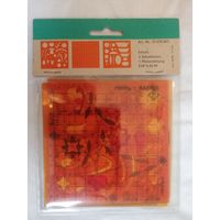 Набор трафаретов для рисования Hobby Flor,1958 г, ГДР, VEB Mantissa Dresden.