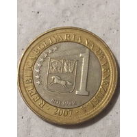 1 боливар Венесуэла 2007 год