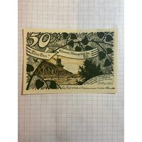 50 пфеннингов (нотгельды) г. Германия.