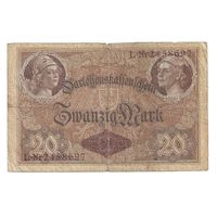 Германия 20 марок 1914 г. Первая мировая война