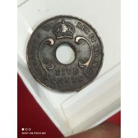 Африка 1923 год 5 центов