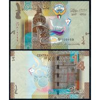 Кувейт 1/4 динара 2014 год, UNC