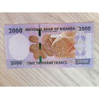 Руанда 2000 UNC c рубля
