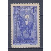 [1784] Французские колонии. Мадагаскар 1931. Губернатор на лошади.1с. БЕЗ КЛЕЯ.