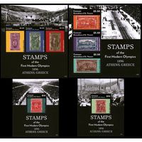 2015 Сент-Винсент Гренадины Кануан 447-452KL+B70-71 Олимпийские игры 1896 года в Атланте 36,00 евро