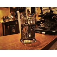 Подстаканник мельхиоровый 1950 года идеальное состояние 6 шт.