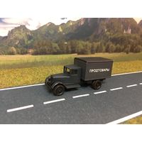 Грузовой автомобиль ЗИС-5 продтовары. Масштаб HO 1:87.