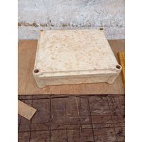 Старинная, Бакелитовая электрокоробка" 1960г,большая, целая,ретро-ссср!