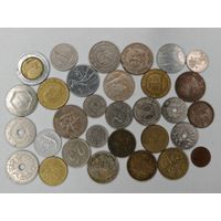 Монеты разных стран. (30 шт. одним лотом) С рубля