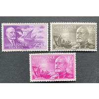 Испанские колонии. Сахара 1955. Бонелли. Корабль. Лодка. 3 марки 151-53