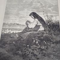 Энциклопедическая гравюра конец 19в. 21х27см.