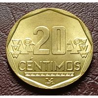 Перу 20 сентимо, 2019    ( 2-3-4 )