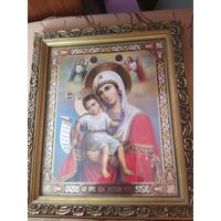 Икона Достойно есть в багетной рамке 28/24