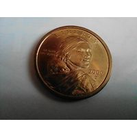 1 доллар 2000 года "Женщина с ребенком"