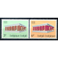 Бельгия - 1969г. - Europa CEPT - 2 марки - полная серия, MLH [Mi 1546-1547]. #2-Be-46-B-1