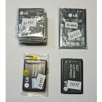 Батареи для телефонов LG. Поштучно