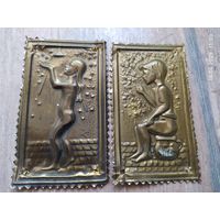 Таблички в ванну и туалет
