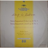 Ludwig van Beethoven, Koeckert-Quartett – Streichquartett D-dur op. 18 Nr. 3 / Streichquartett C-moll op. 18 Nr. 4